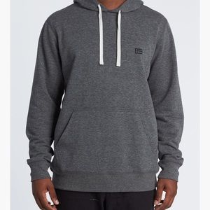Billabong All Day Pullover Grey Hooded Sweatshirt